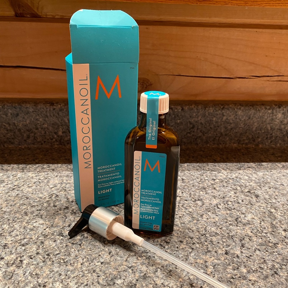 Moroccan oil hair treatment “light”